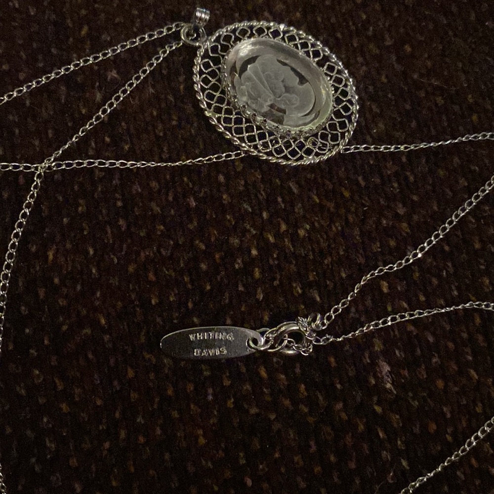 Vntg Whiting & Davis Necklace - Picture 4 of 4
